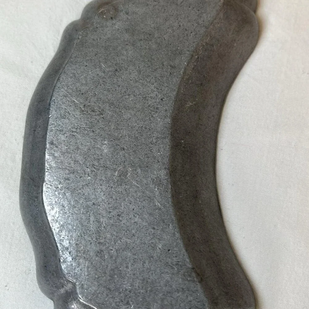 Vintage Armetale Possibly Wilton Cresent‎ shaped Relish Tray Tavern Renaissance